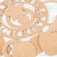 Dreamees MDF Christmas Wreaths and Accessories Kit 408965