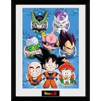 Dragon Ball Z Chibi Heroes Poster