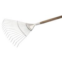Draper Expert 44983 Stainless Steel Lawn Rake with FSC Ash Handle