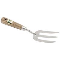 draper expert 44987 stainless steel heavy duty hand weeding fork f