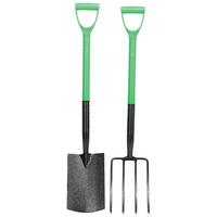 Draper 16566 Easy Find Carbon Steel Garden Fork and Spade Set