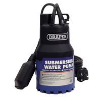 Draper 35464 120l/min 200W 230V Submersible Water Pump w 6m Lift &...