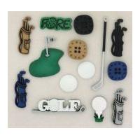 Dress It Up Shaped Novelty Butto...