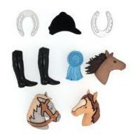 Dress It Up Shaped Novelty Buttons Triple Crown