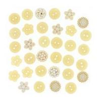Dress It Up Shaped Novelty Buttons Heirloom