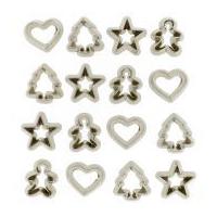 Dress It Up Christmas Shaped Mini Cookie Cutters