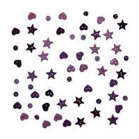 Dress It Up Shaped Novelty Buttons Plum Mini's