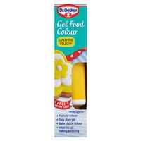 Dr. Oetker Food Colour Gel Sunshine Yellow