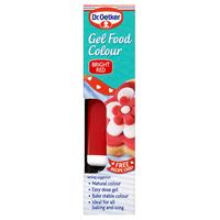 dr oetker food colour gel bright red