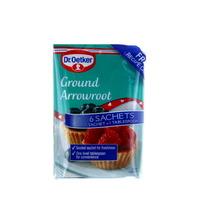 Dr. Oetker Ground Arrowroot Sachets 6 x 8g