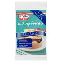 dr oetker baking powder gluten free sachets 6 x 5g