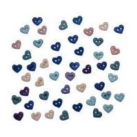 Dress It Up Shaped Novelty Buttons Hearts Romance Mini's