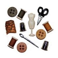 Dress It Up Shaped Novelty Buttons Sewing Room