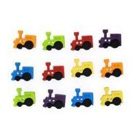 dress it up shaped novelty embellishment packs trains