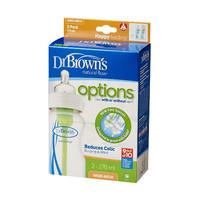 dr browns options baby bottles twin pack 270ml