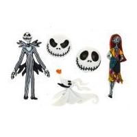 Dress It Up Disney Shaped Novelty Buttons The Nightmare Before Christmas