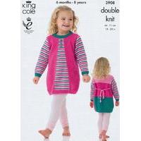 Dress and Cardigan in King Cole ...