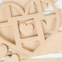 Dreamees MDF Heart Collection 403579