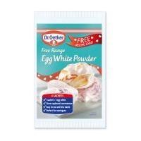 dr oetker free range egg white powder sachets 4 pack