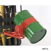 Drum Rotator forklift attachment Orange