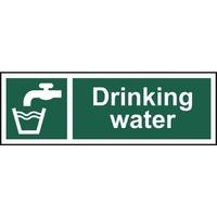 Drinking water - Self Adhesive Sticky Sign (300 x 100mm)
