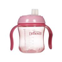 Dr Browns Trainer Cup Soft Spout 6oz in Pink