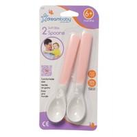 dreambaby soft bite spoons 2 pack