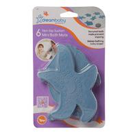 Dreambaby Mini Suction Bath Mats 6 Pack in Blue