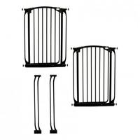 Dreambaby Gates & Extension Black 80-91cm - Black