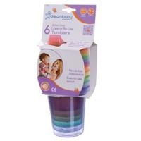 dreambaby tumblers multi coloured 6 pack