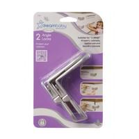 Dreambaby Angle Lock Silver Style (6pk) F1106