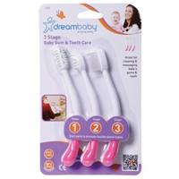 Dreambaby Toothbrush 3 Stage Pink