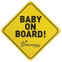 Dreambaby Adhesive Baby On Board Sign (Single)