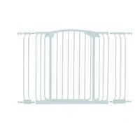 Dreambaby Extra Wide & Tall Stair Gate with Extensions 97-135cm (White) - F792W