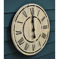 Driftwood Garden Wall Clock by Gardman