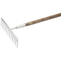 draper expert 44977 stainless garden rake with fsc certified ash handl ...