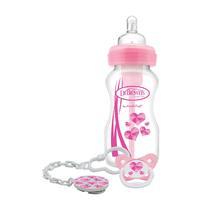 Dr Browns Options Bottle and Soother Gift Set in Pink