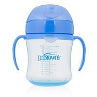 Dr Browns 6oz 180ml Soft Spout Transition Cup in Blue