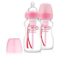 Dr Browns Options Twin Pack 270ml in Pink