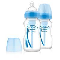 Dr Browns Options Twin Pack 270ml in Blue