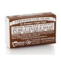 Dr. Bronner's Organic Pure Castile Eucalyptus Soap 140g