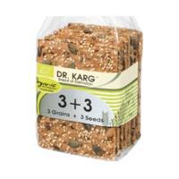 Dr Karg Organic Wholegrain 3+3 Crispbread 200g