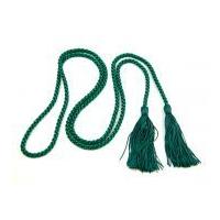 Dressing Gown Cord with Tassels Green