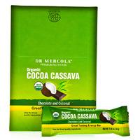 Dr Mercola Cocoa Cassava Bar Box - 12 x 44g