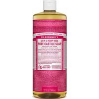 dr bronners rose liquid soap 946ml