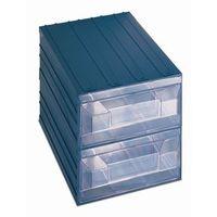 drawer unit interlocking 2 drawers