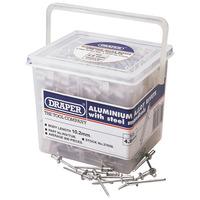 draper 37659 tub of 800 approx 48mm diameter blind rivets