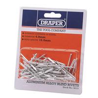Draper 14007 50 x 3.2mm x 5.2mm Blind Rivets