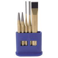 Draper Expert 13042 5 Piece Chisel and Punch Set