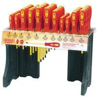 draper expert 71827 dispenser with 48 x 960 vde insulated screwdrivers